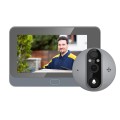ESCAM C87 1080P 4.3 inch Smart WiFi Digital Door Viewer Supports Wide-Angle PIR & Night Vision & Din