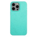 For iPhone 15 Pro Wheat Straw Material + TPU Phone Case(Green)