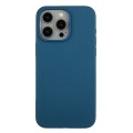 For iPhone 15 Pro Wheat Straw Material + TPU Phone Case(Blue)