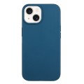 For iPhone 15 Plus Wheat Straw Material + TPU Phone Case(Blue)