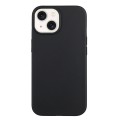 For iPhone 15 Plus Wheat Straw Material + TPU Phone Case(Black)