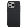 For iPhone 14 Pro Max Wheat Straw Material + TPU Phone Case(Black)
