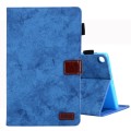 For Samsung Galaxy Tab A9+ Cloth Texture Leather Tablet Case(Blue)