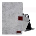 For Samsung Galaxy Tab A9+ Cloth Texture Leather Tablet Case(Grey)