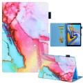 For Samsung Galaxy Tab A9+ Colored Drawing Leather Tablet Case(Colorful)