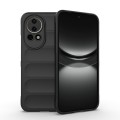 For Huawei nova 12 5G Magic Shield TPU + Flannel Phone Case(Black)