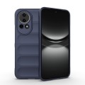 For Huawei nova 12 5G Magic Shield TPU + Flannel Phone Case(Dark Blue)