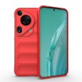 For Huawei Pura 70 Ultra Magic Shield TPU + Flannel Phone Case(Red)