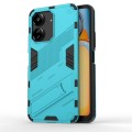 For Xiaomi Redmi 13C 5G / 4G Global Punk Armor 2 in 1 PC + TPU Phone Case with Holder(Blue)