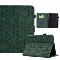 For Amazon Kindle Paperwhite 2021 Rhombus TPU Smart Leather Tablet Case(Green)