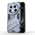 For Xiaomi 14 Ultra 5G Punk Armor 2 in 1 PC + TPU Phone Case with Holder(Grey)
