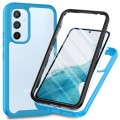 For Samsung Galaxy A54 5G Two-layer Integrated Transparent TPU + PC + PET Protective Phone Case(Ligh