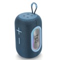 T&G TG665 20W LED Portable Subwoofer Wireless Bluetooth Speaker(Blue)