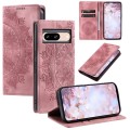 For Google Pixel 8 Totem Embossed Magnetic Leather Phone Case(Rose Gold)