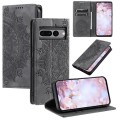 For Google Pixel 7 Pro Totem Embossed Magnetic Leather Phone Case(Grey)