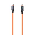 TOTU CB-7-PD 27W USB-C / Type-C to 8 Pin Digital Display Fast Charging Silicone Cable, Length: 1m(Or