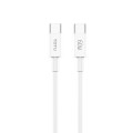 TOTU CB-9-CC 60W USB-C / Type-C to Type-C TPE Data Cable, Length: 1m(White)