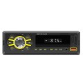 D3101 Car Colorful Lights MP3 Player Supports Voice Assistant / FM(Black)
