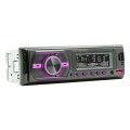 D3156 Car Colorful Lights MP3 Player Supports Voice Assistant / FM(Black)