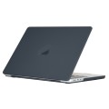 For MacBook Pro 16 inch M3 Laptop Matte Style Protective Case(Black)