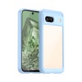 For Google Pixel 8a Colorful Series Acrylic Hybrid TPU Phone Case(Blue)