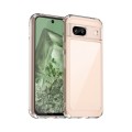 For Google Pixel 8a Colorful Series Acrylic Hybrid TPU Phone Case(Transparent)