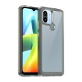 For ZTE Nubia Z40S Pro Colorful Series Acrylic Hybrid TPU Phone Case(Transparent Grey)