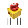 CP-4342 Yacht RV Single-circuit High-current Knob Power-off Switch(Yellow)