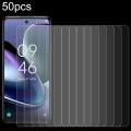 For TCL 50 XE 50pcs 0.26mm 9H 2.5D Tempered Glass Film