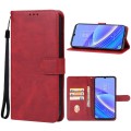For TCL 50 SE Leather Phone Case(Red)