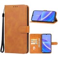 For TCL 50 SE Leather Phone Case(Brown)