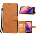 For TCL 501 Leather Phone Case(Brown)