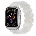 For Apple Watch SE 2022 44mm Stretch Rope Resin Watch Band(Fluorescent Color)