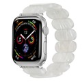 For Apple Watch Series 3 38mm Stretch Rope Resin Watch Band(Fluorescent Color)