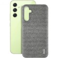 For Samsung Galaxy A54 5G imak Ruiyi Series Cloth Texture PU + PC Phone Case(Light Grey)
