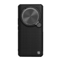 For Xiaomi 14 Ultra NILLKIN Textured Prop Magnetic Lens Protection Holder Nylon Phone Case(Black)