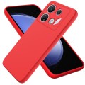 For Infinix GT 10 Pro Solid Color Liquid Silicone Dropproof Full Coverage Protective Case(Red)