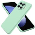 For Tecno Spark 20 Pro+ Solid Color Liquid Silicone Dropproof Full Coverage Protective Case(Green)