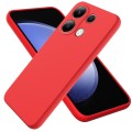 For Xiaomi Redmi Note 13 Pro 4G/Poco M6 Pro 4G Solid Color Liquid Silicone Dropproof Full Coverage P