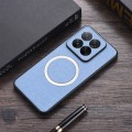 For Xiaomi 14 Pro CD Magnetic Cloth Texture PU Phone Case(Blue)
