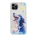 For iPhone 13 Pro Cartoon Animal Graffiti PC + TPU Phone Case(Border Collie)