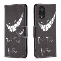 For TCL 40 NxtPaper Colored Drawing Pattern Leather Phone Case(Smirk)