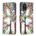 For TCL 40 NxtPaper Colored Drawing Pattern Leather Phone Case(Tree Life)