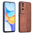 For Honor Play 50 Plus AZNS 3D Embossed Skin Feel Phone Case(Brown)