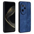 For Honor 100 Pro AZNS 3D Embossed Skin Feel Phone Case(Sapphire Blue)