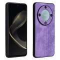 For Honor X9b AZNS 3D Embossed Skin Feel Phone Case(Purple)