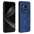 For Honor Magic6 AZNS 3D Embossed Skin Feel Phone Case(Sapphire Blue)