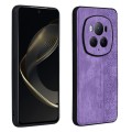 For Honor Magic6 Pro AZNS 3D Embossed Skin Feel Phone Case(Purple)