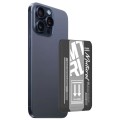 For iPhone 15 Pro Max mutural Chuncai Series Magnetic Holder Card Slot(Black Grey)