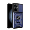For Tecno Camon 19/19 Pro 5G Sliding Camera Cover Design TPU+PC Phone Case(Blue)
